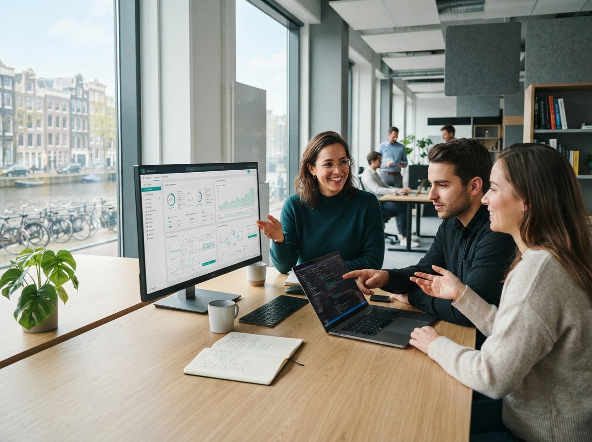Zepkori Aumveth team en infrastructuur achter het analyseplatform
