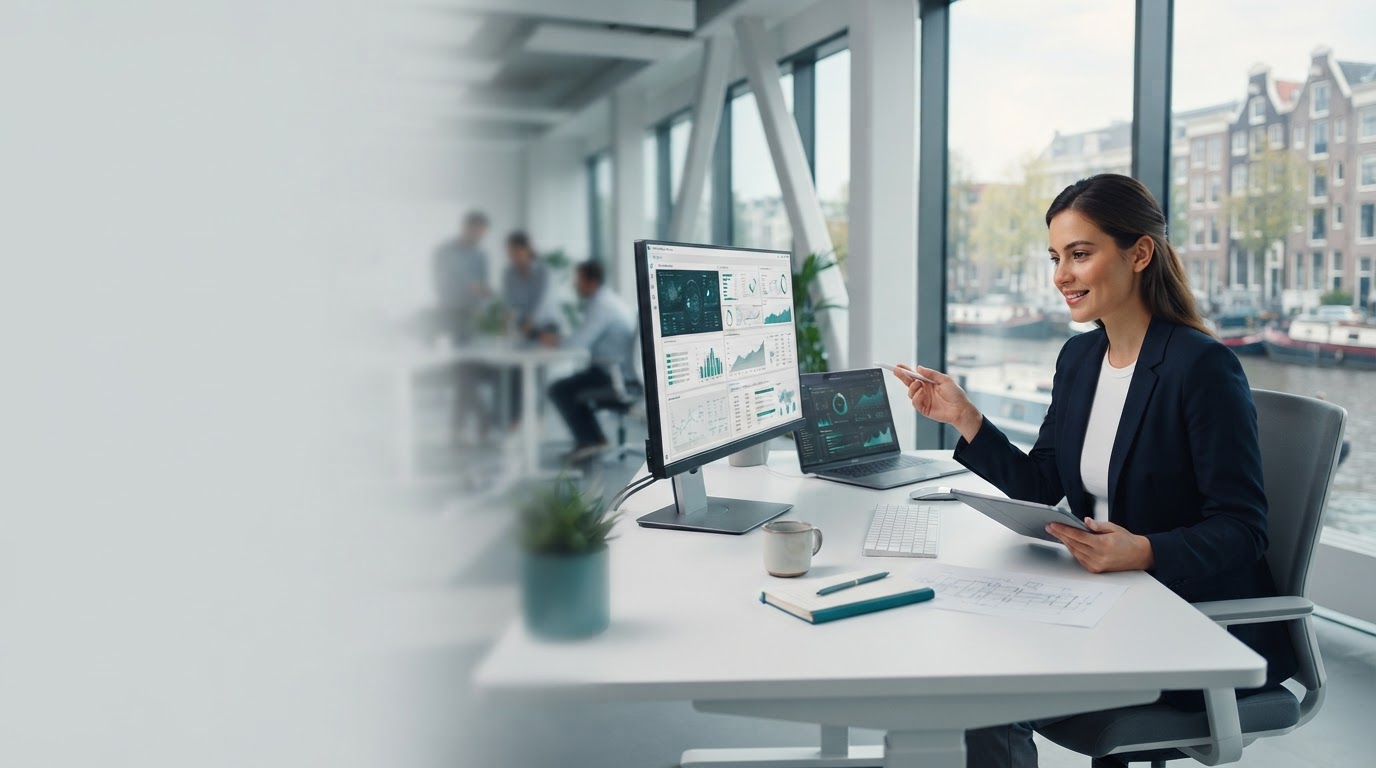 Zepkori Aumveth interface met datastromen en analysepanelen voor traders